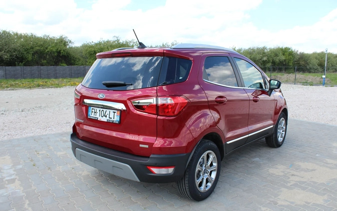 Ford EcoSport cena 55900 przebieg: 65419, rok produkcji 2019 z Lubań małe 352